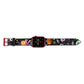 Colourful Halloween Apple Watch Strap Landscape Image Red Hardware
