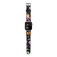 Colourful Halloween Apple Watch Strap Size 38mm with Silver Hardware