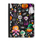 Colourful Halloween Apple iPad Leather Folio Case