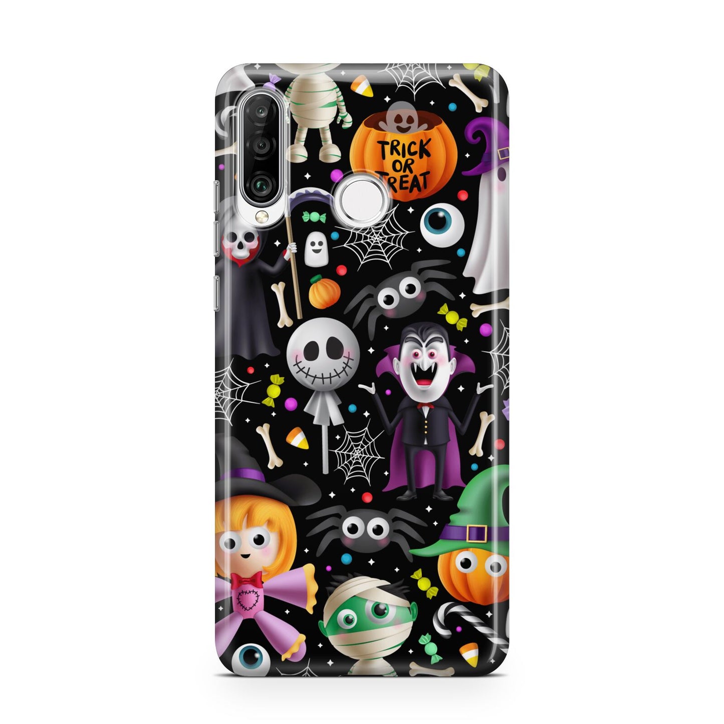 Colourful Halloween Huawei P30 Lite Phone Case