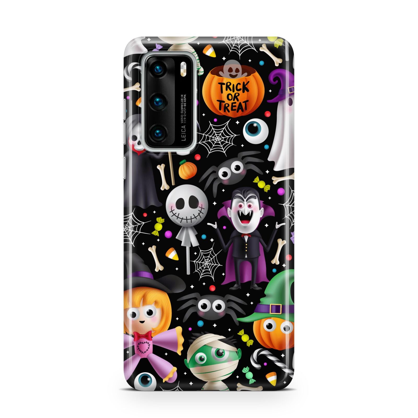 Colourful Halloween Huawei P40 Phone Case