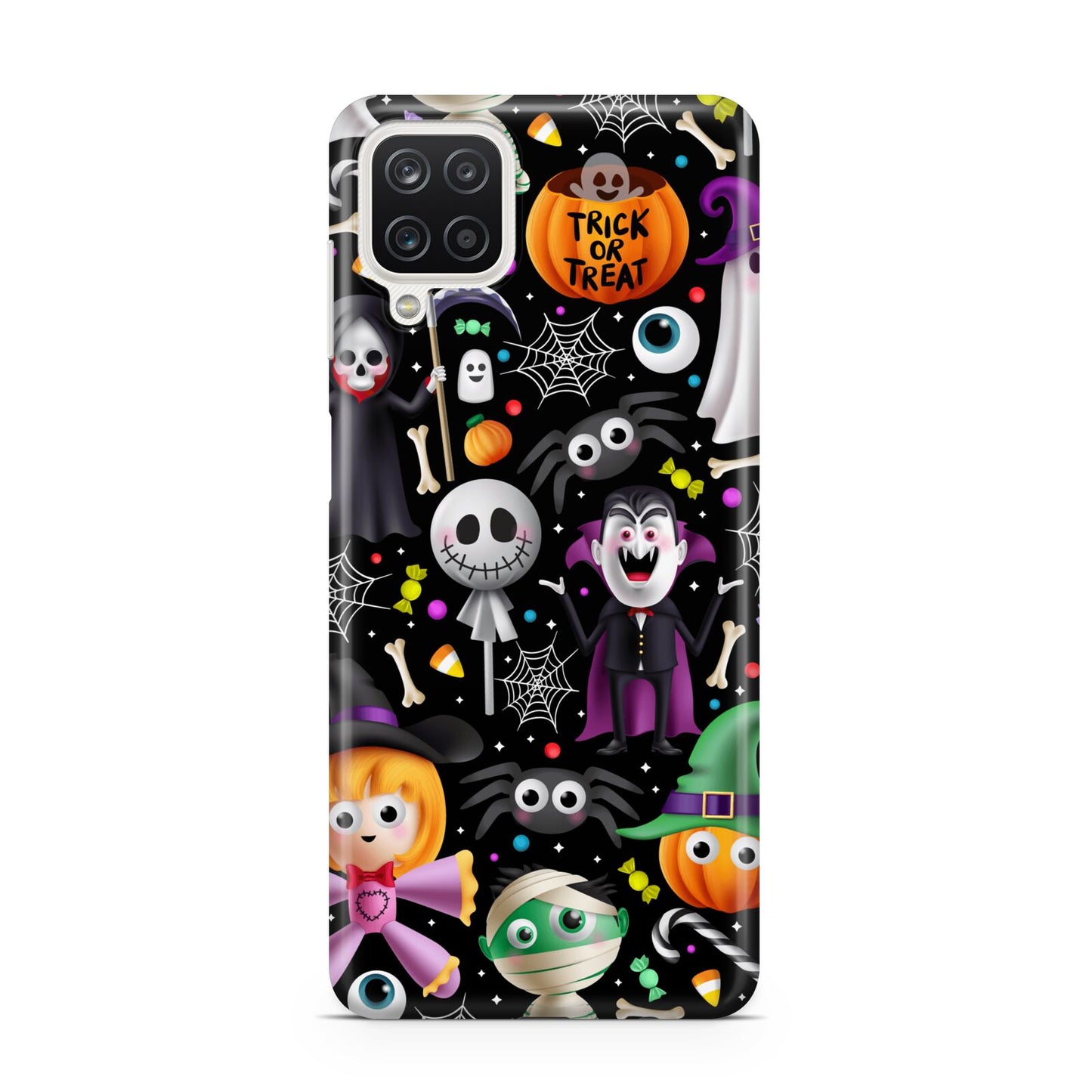 Colourful Halloween Samsung A12 Case