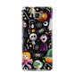 Colourful Halloween Samsung Galaxy A3 2016 Case on gold phone