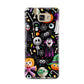 Colourful Halloween Samsung Galaxy A7 2016 Case on gold phone