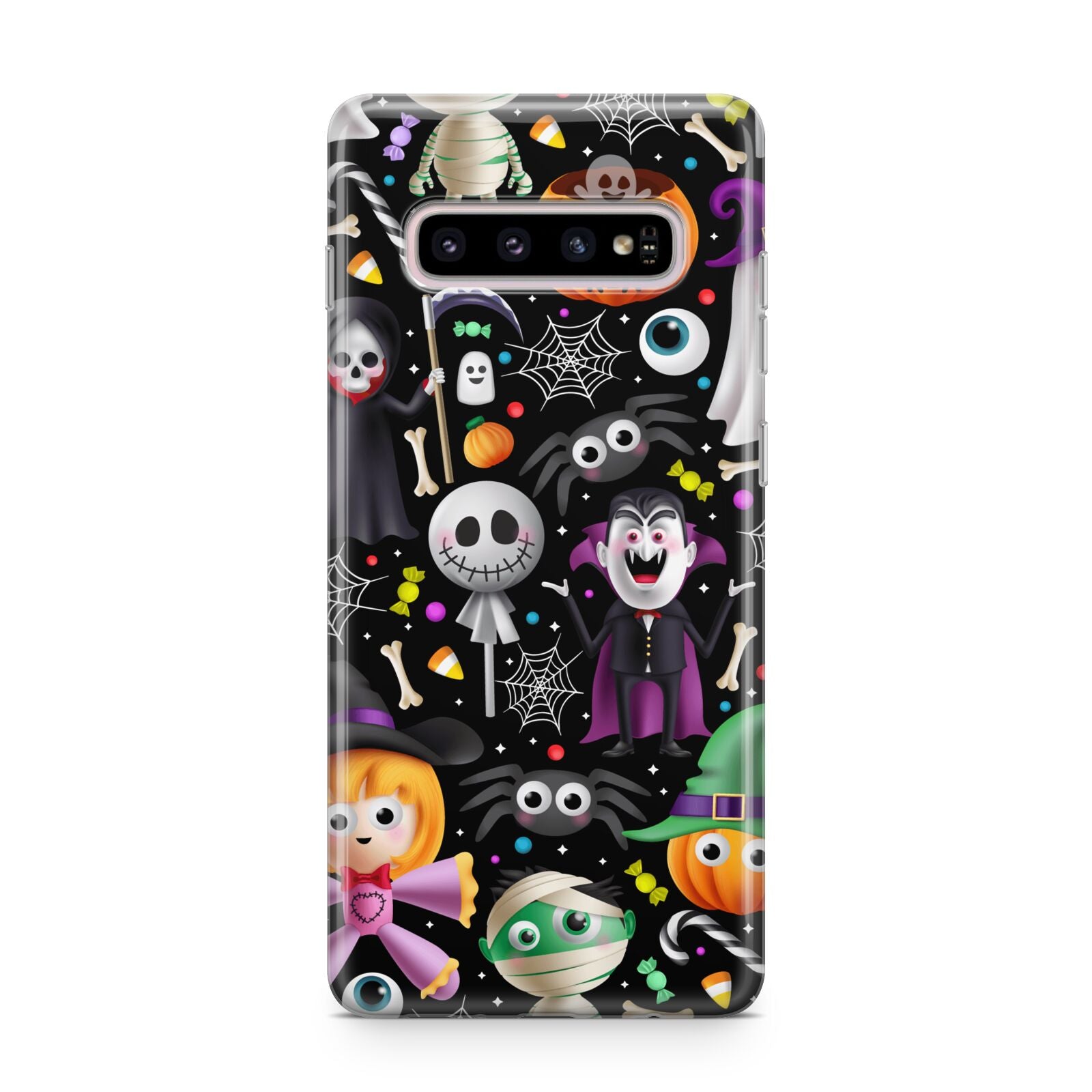 Colourful Halloween Samsung Galaxy S10 Plus Case