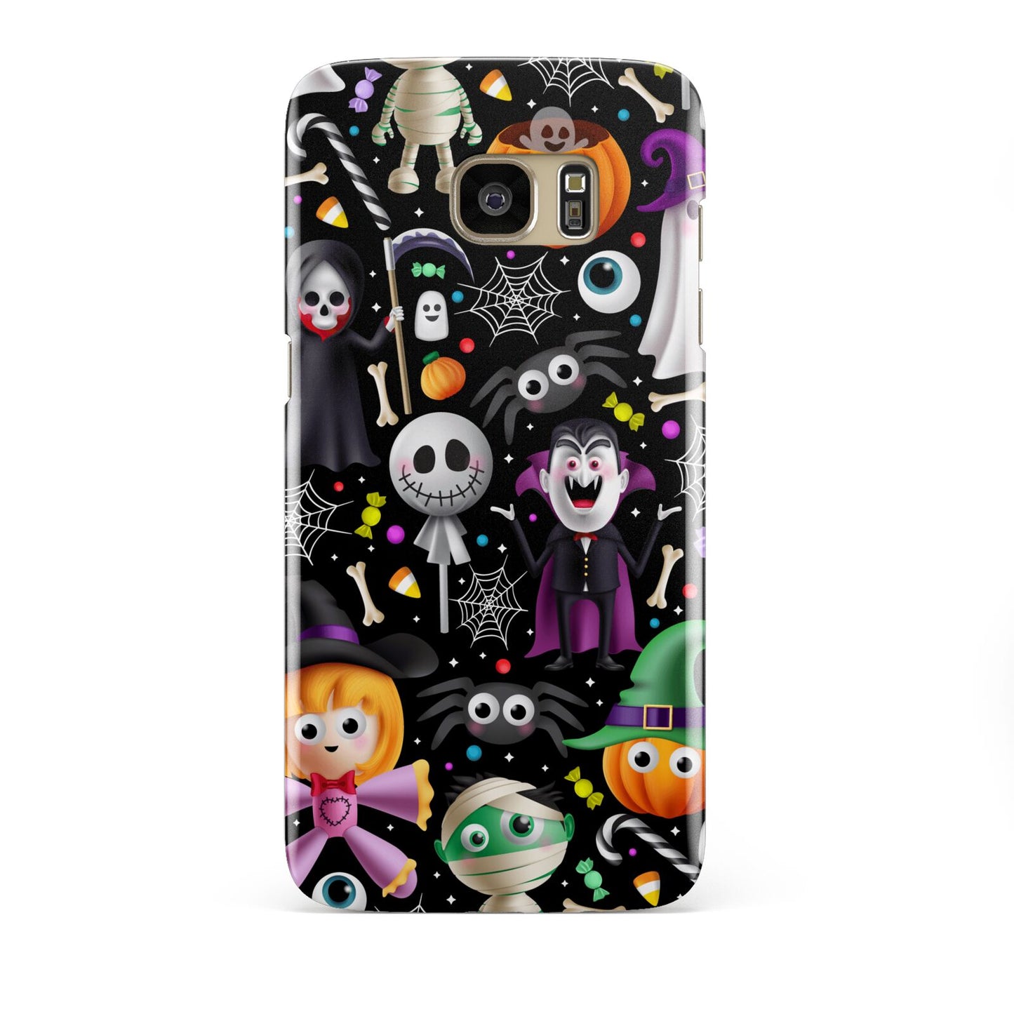Colourful Halloween Samsung Galaxy S7 Edge Case