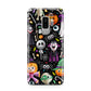 Colourful Halloween Samsung Galaxy S9 Plus Case on Silver phone