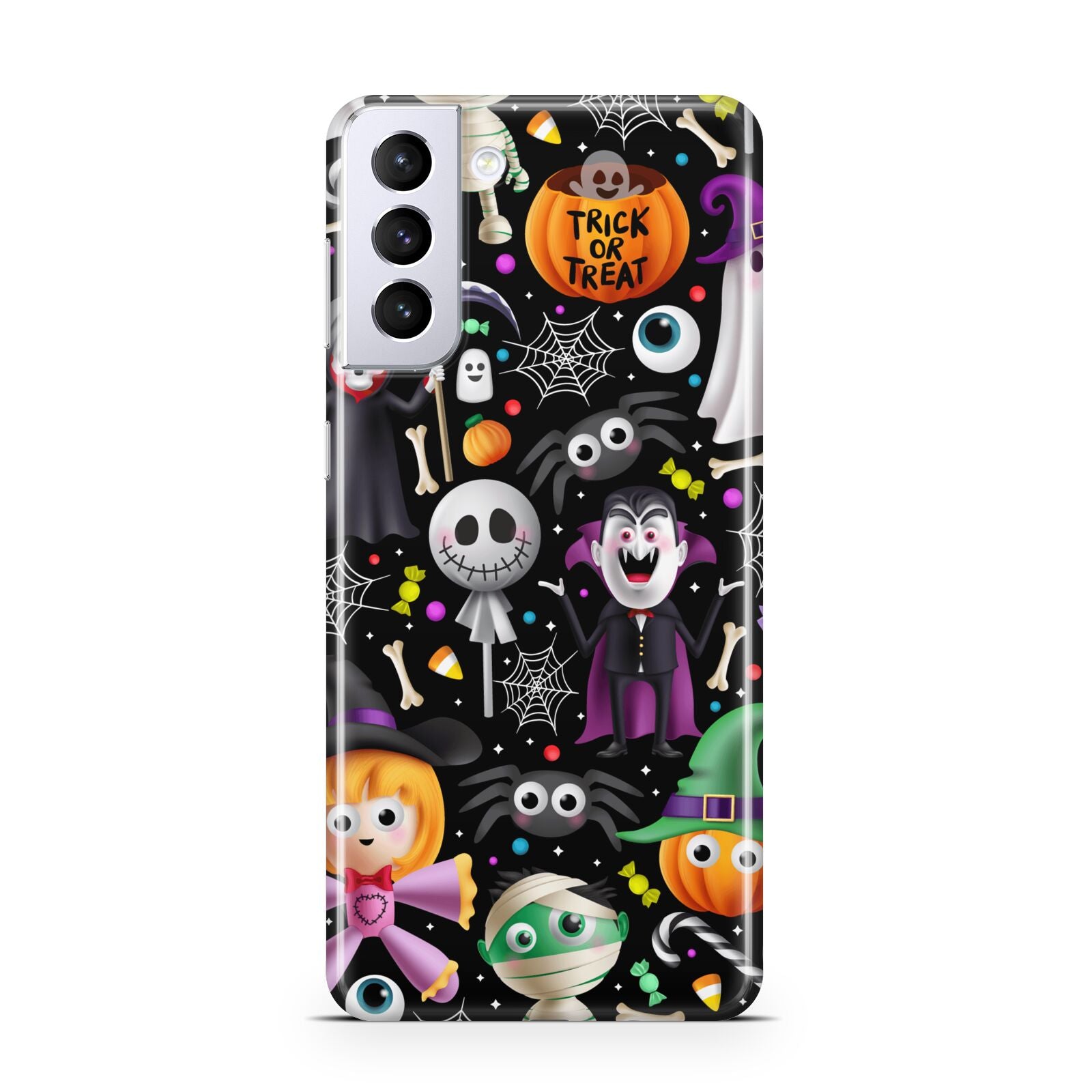 Colourful Halloween Samsung S21 Plus Case