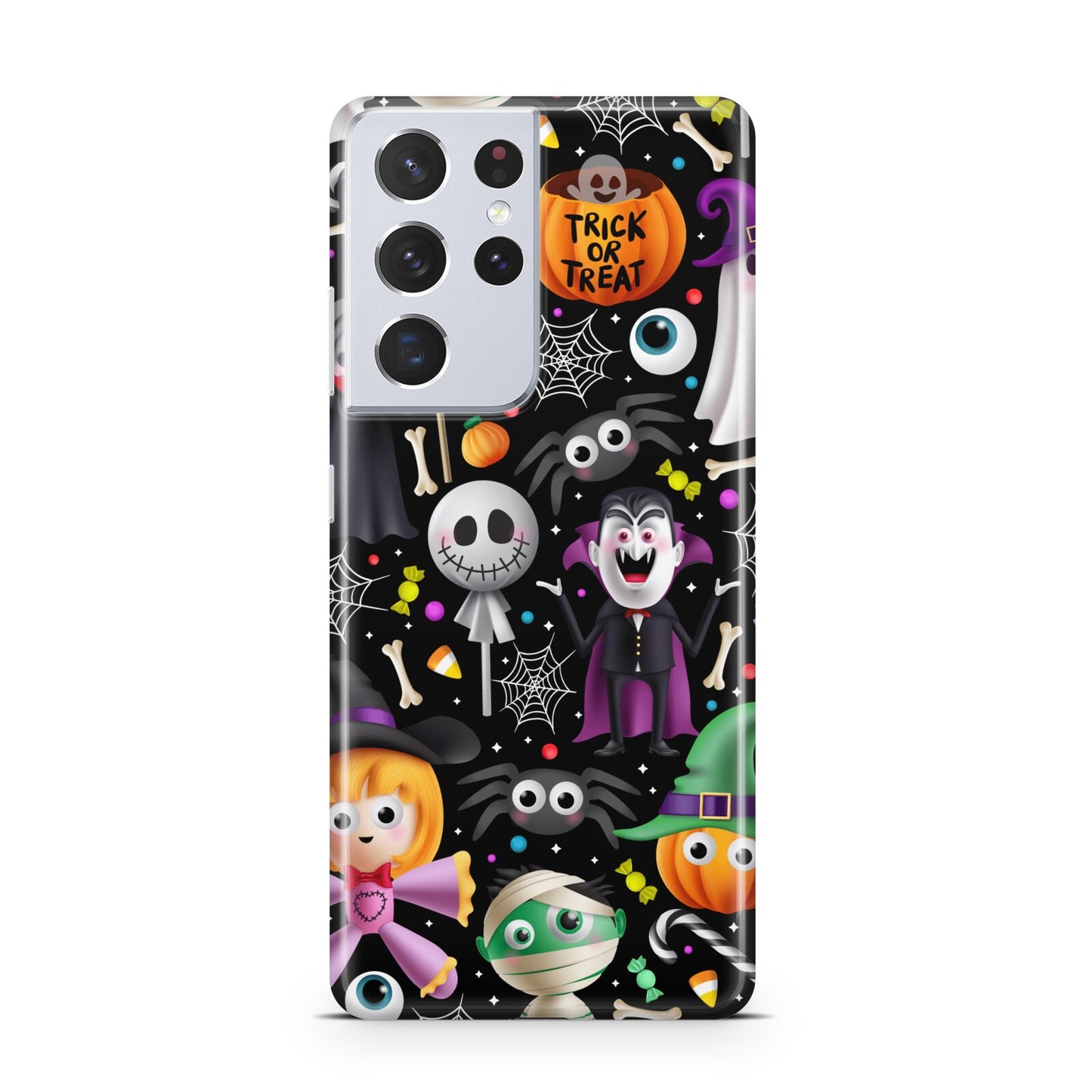 Colourful Halloween Samsung S21 Ultra Case
