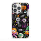 Colourful Halloween iPhone 13 Pro Clear Bumper Case