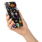Colourful Halloween iPhone X Bumper Case on Silver iPhone Alternative Image 2