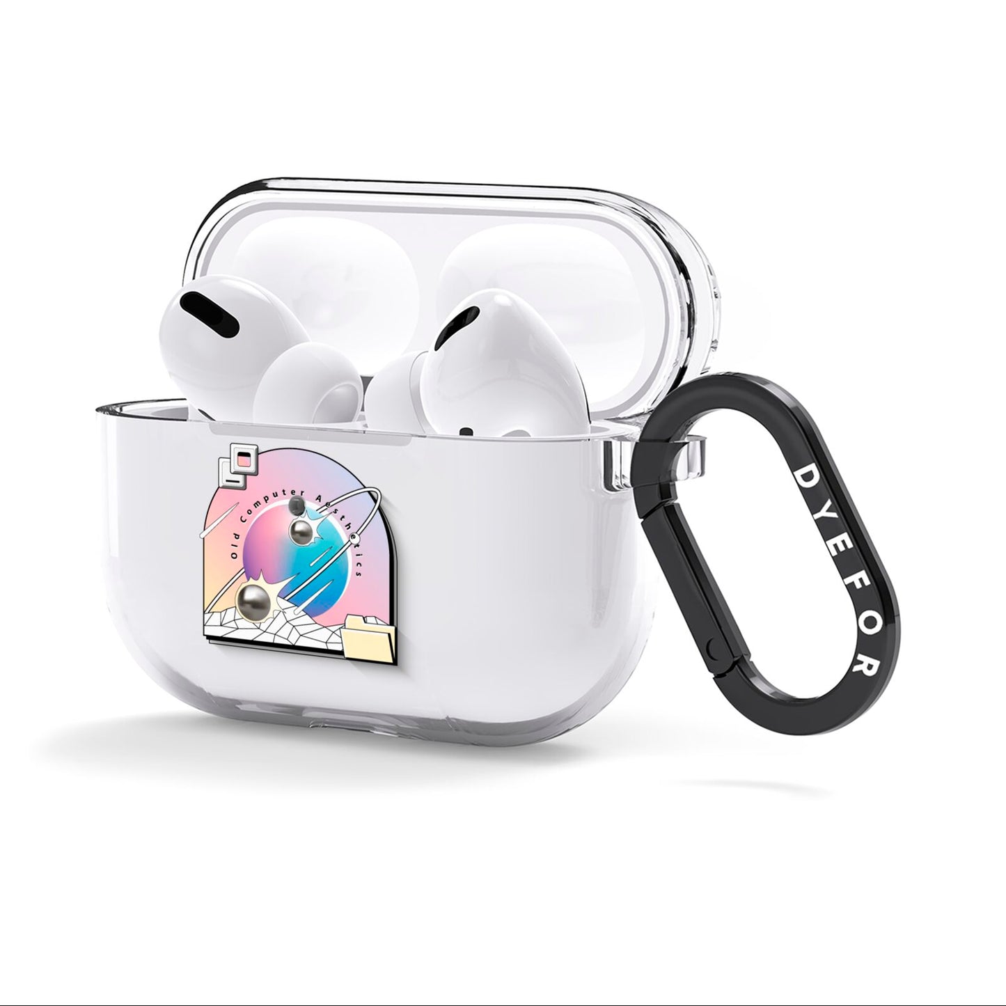 Computer Aesthetics AirPods Clear Case 3rd Gen Side Image