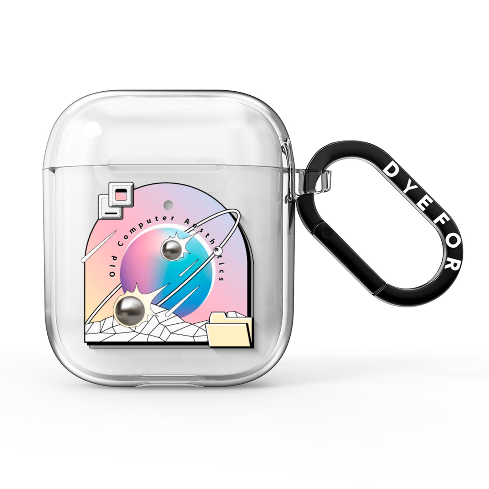 Computer Aesthetics AirPods Clear Case