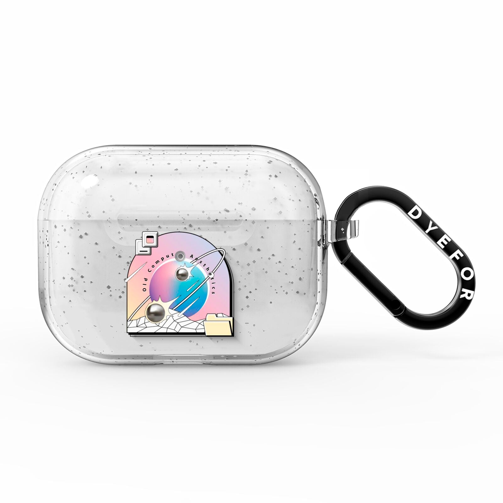 Computer Aesthetics AirPods Pro Glitter Case