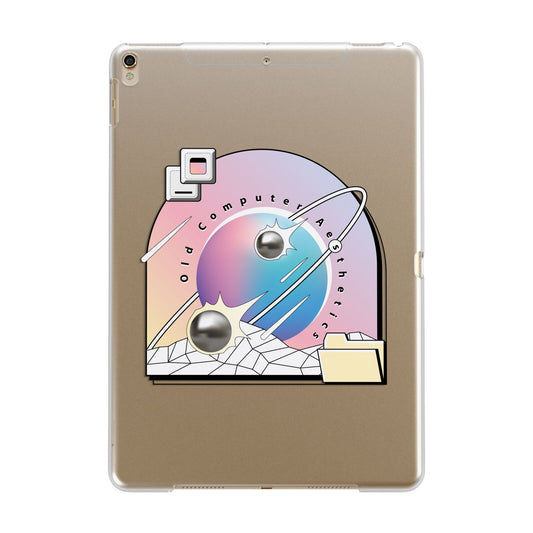 Computer Aesthetics Apple iPad Gold Case