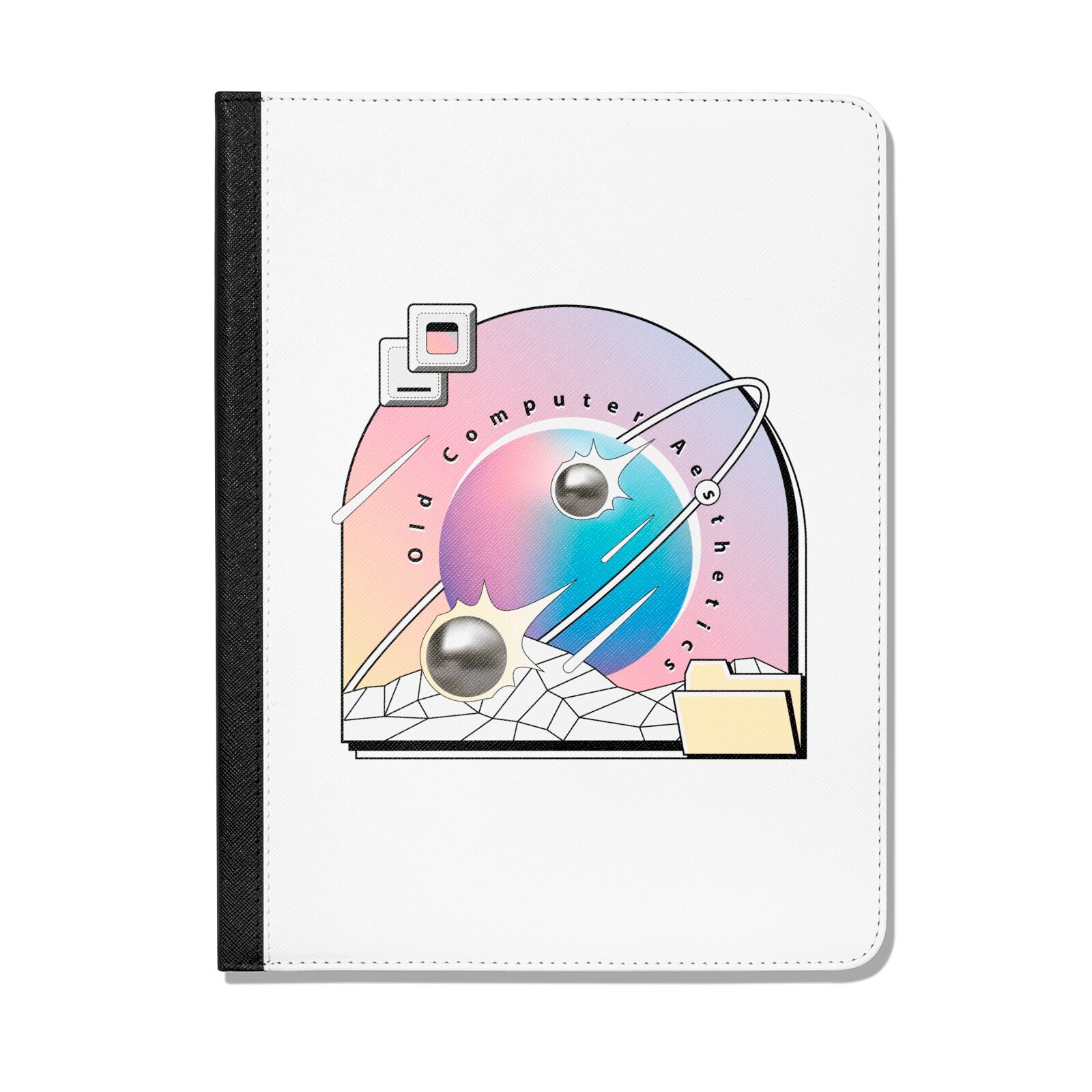 Computer Aesthetics Apple iPad Leather Folio Case