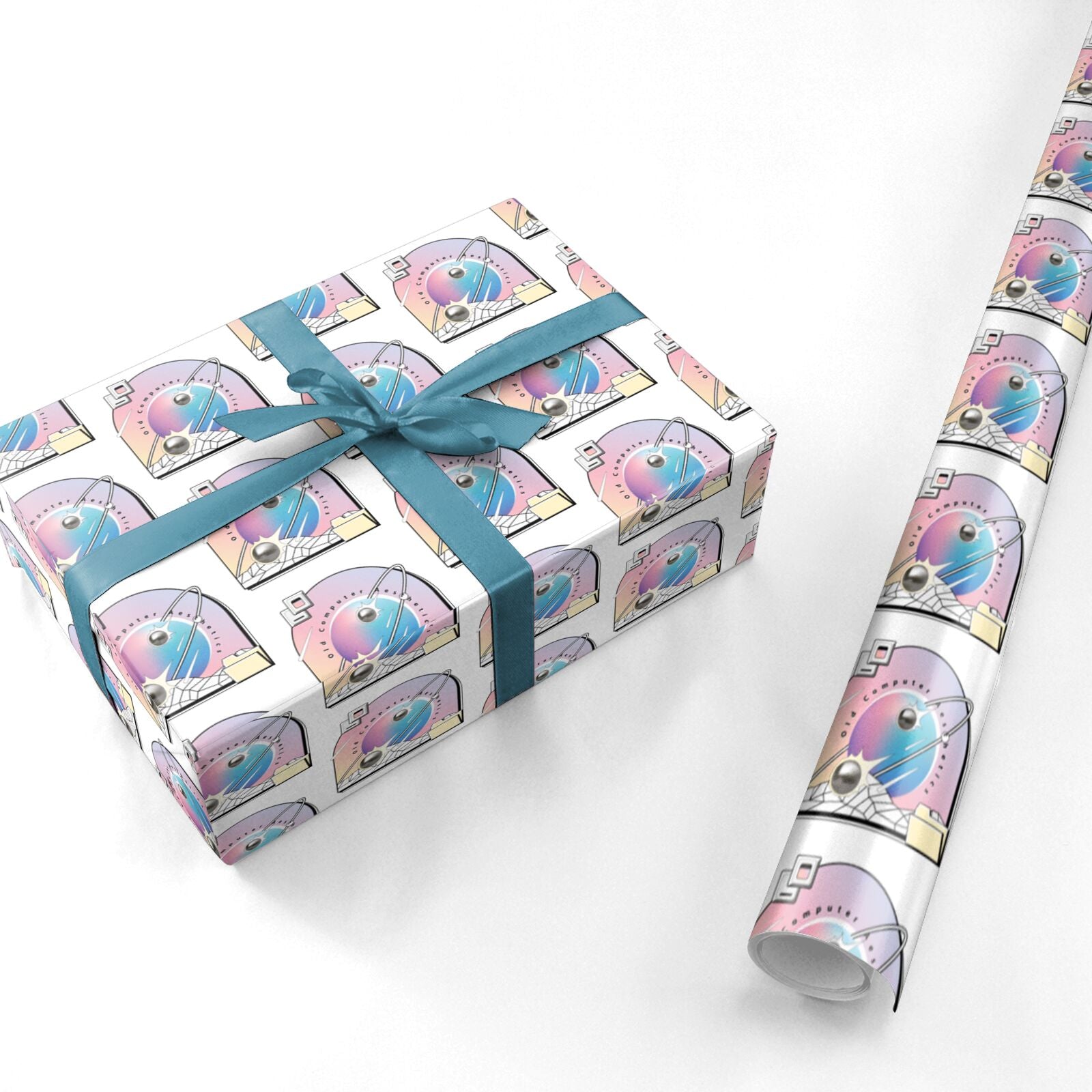 Computer Aesthetics Personalised Wrapping Paper