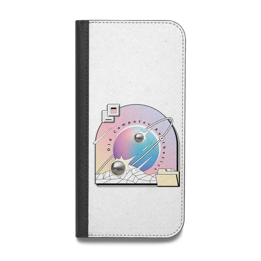 Computer Aesthetics Vegan Leather Flip Samsung Case