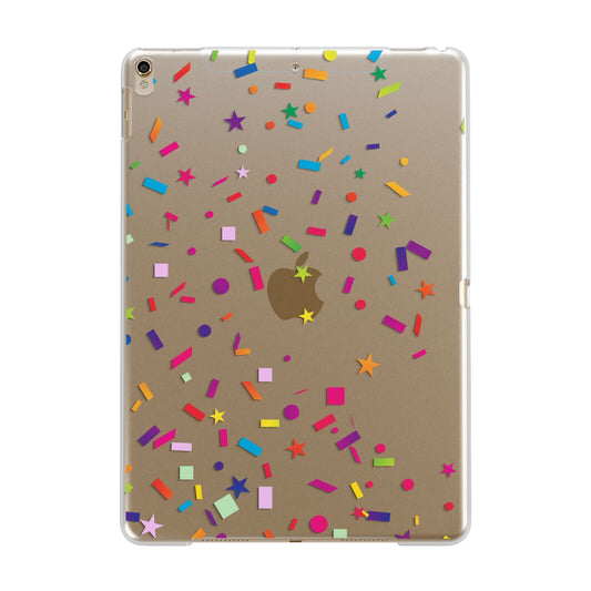Confetti Apple iPad Gold Case