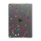 Confetti Apple iPad Grey Case