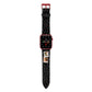 Confetti Heart Photo Apple Watch Strap with Red Hardware