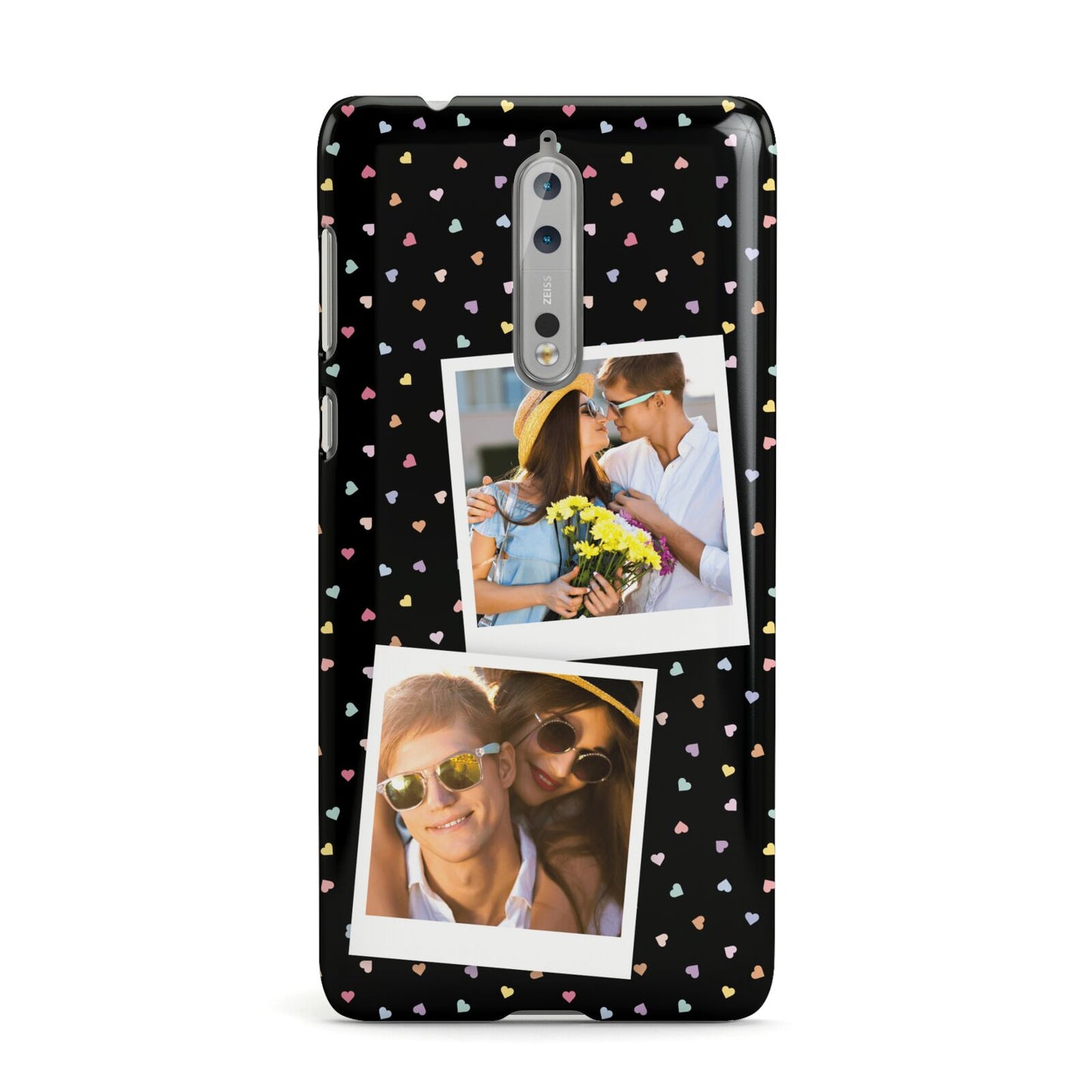 Confetti Heart Photo Nokia Case