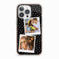 Confetti Heart Photo iPhone 13 Pro TPU Impact Case with Pink Edges