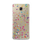 Confetti Samsung Galaxy A7 2016 Case on gold phone