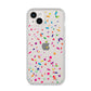 Confetti iPhone 14 Plus Clear Tough Case Starlight