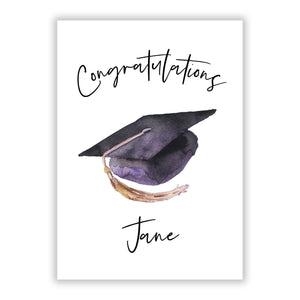Congratulations Graduate Custom Greetings Card
