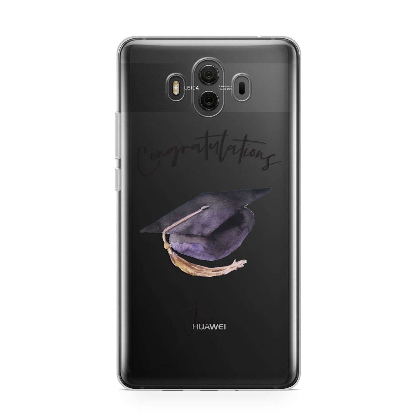 Congratulations Graduate Custom Huawei Mate 10 Protective Phone Case