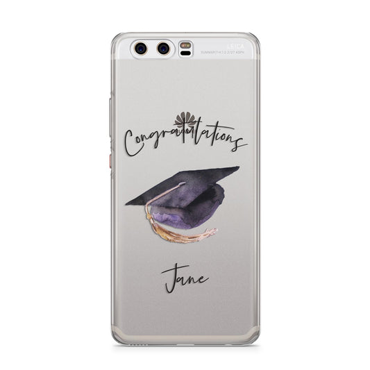 Congratulations Graduate Custom Huawei P10 Phone Case
