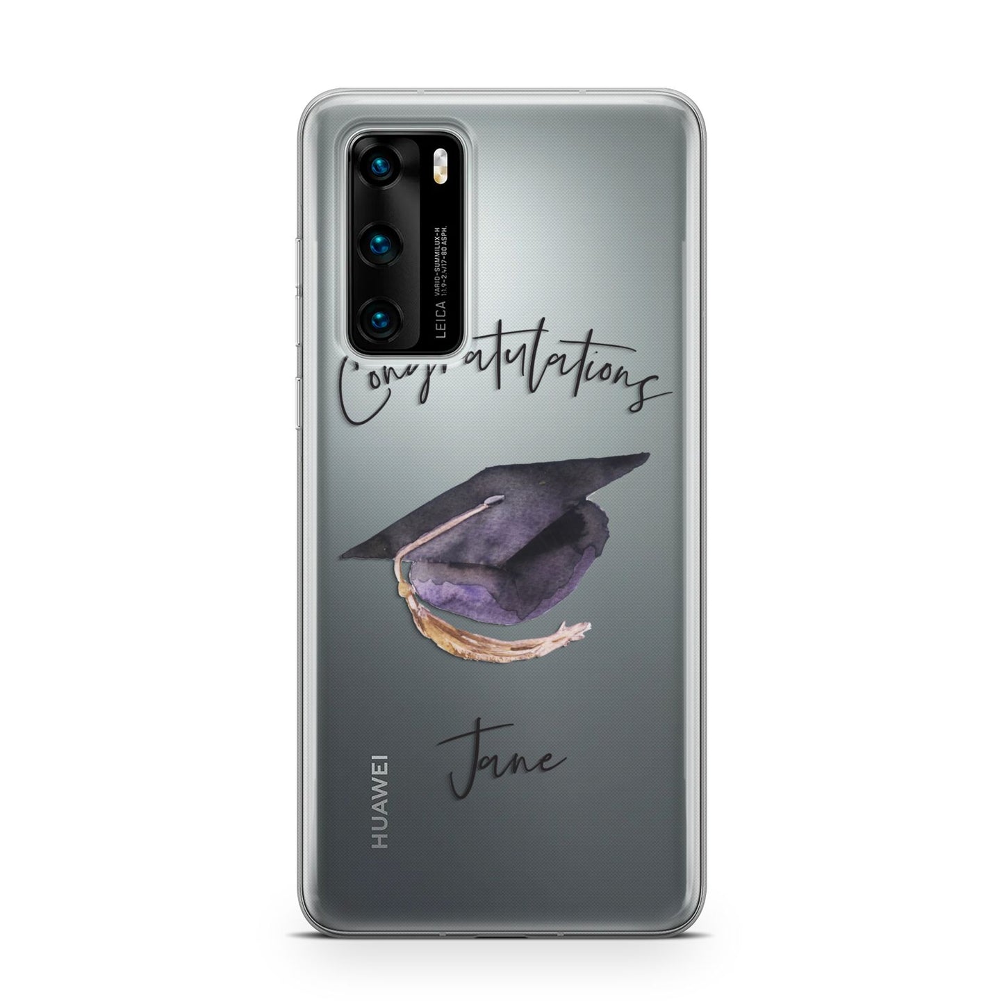 Congratulations Graduate Custom Huawei P40 Phone Case