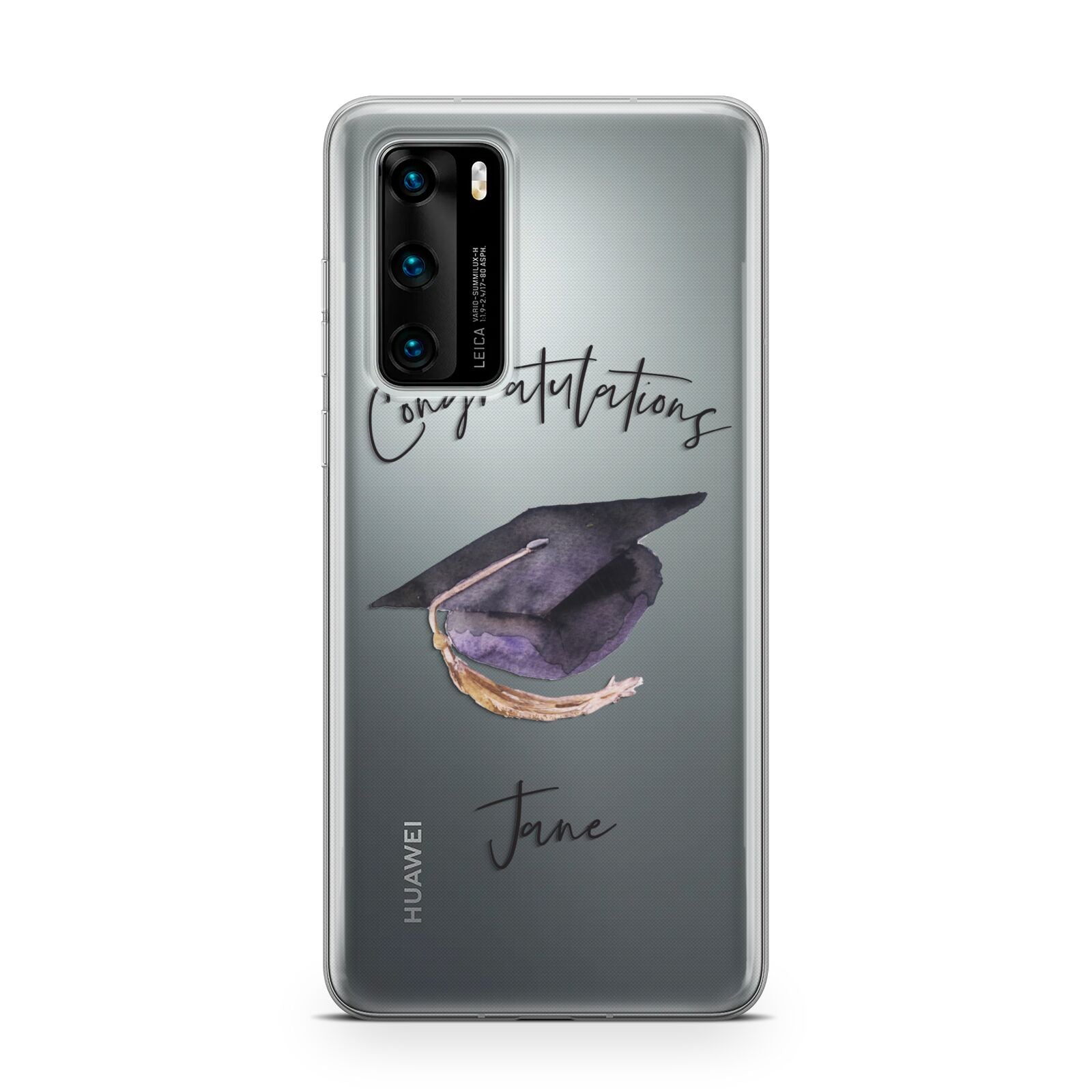 Congratulations Graduate Custom Huawei P40 Phone Case