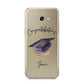 Congratulations Graduate Custom Samsung Galaxy A5 2017 Case on gold phone