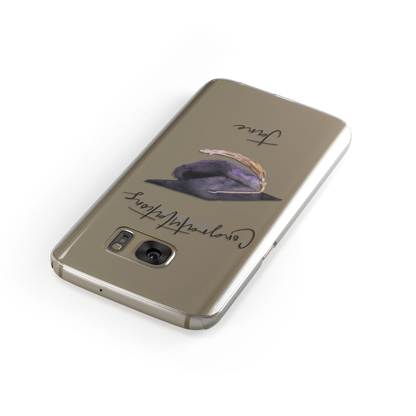 Congratulations Graduate Custom Samsung Galaxy Case Front Close Up