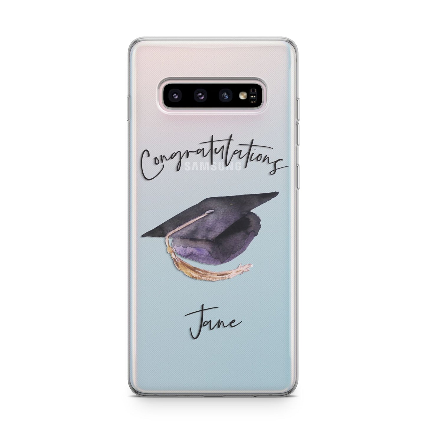 Congratulations Graduate Custom Samsung Galaxy S10 Plus Case