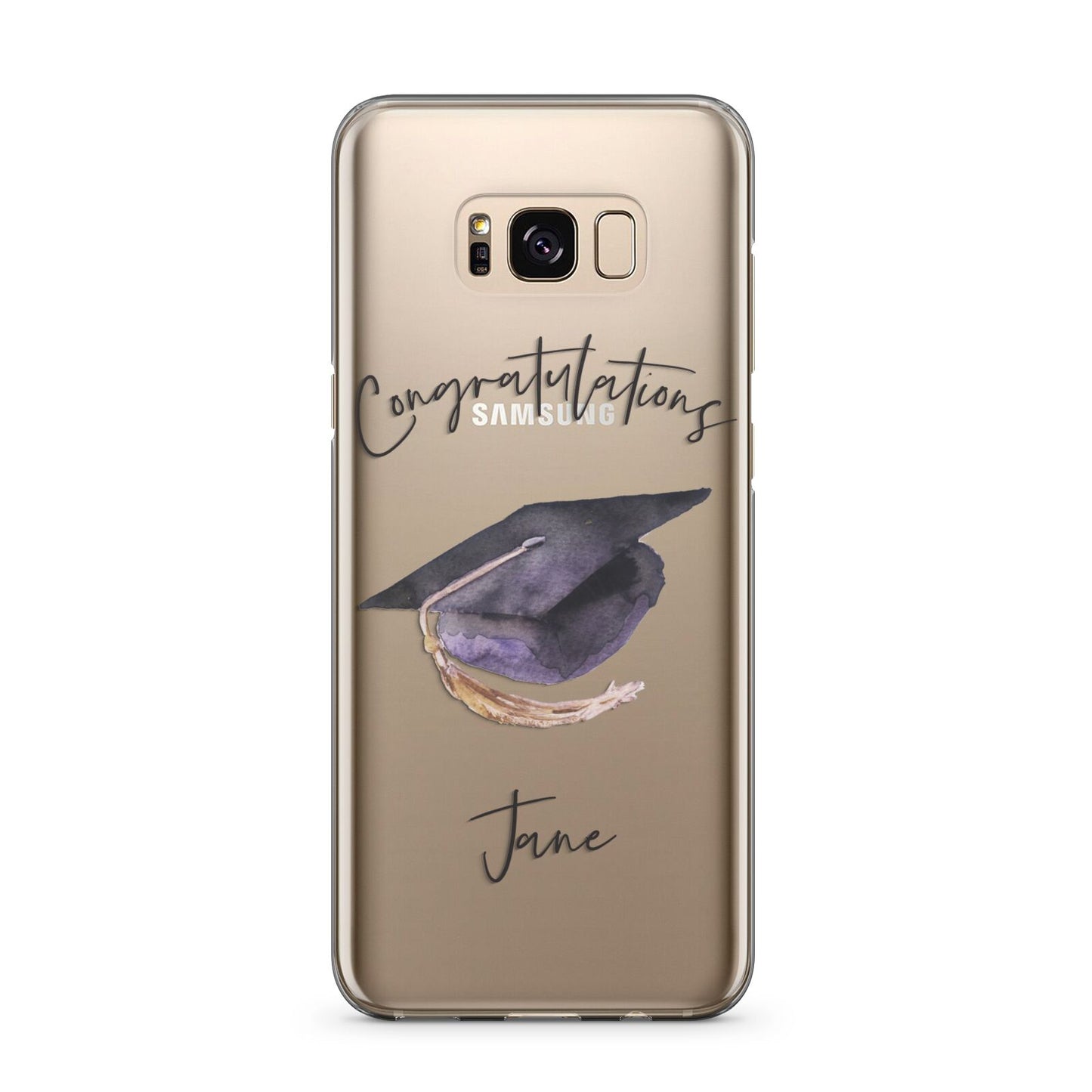 Congratulations Graduate Custom Samsung Galaxy S8 Plus Case