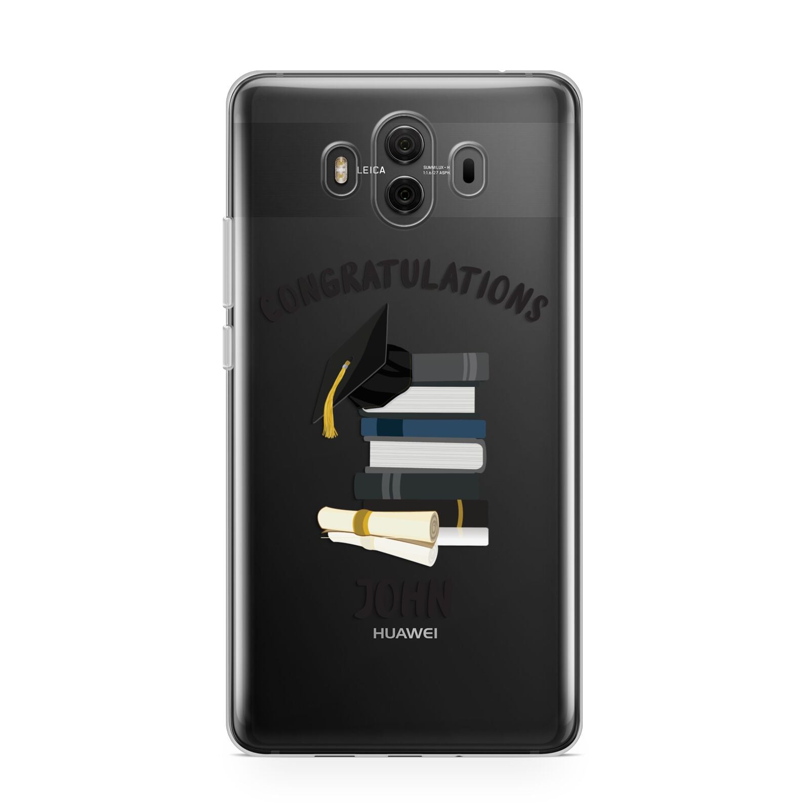 Congratulations Graduate Huawei Mate 10 Protective Phone Case