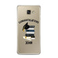 Congratulations Graduate Samsung Galaxy A3 2016 Case on gold phone