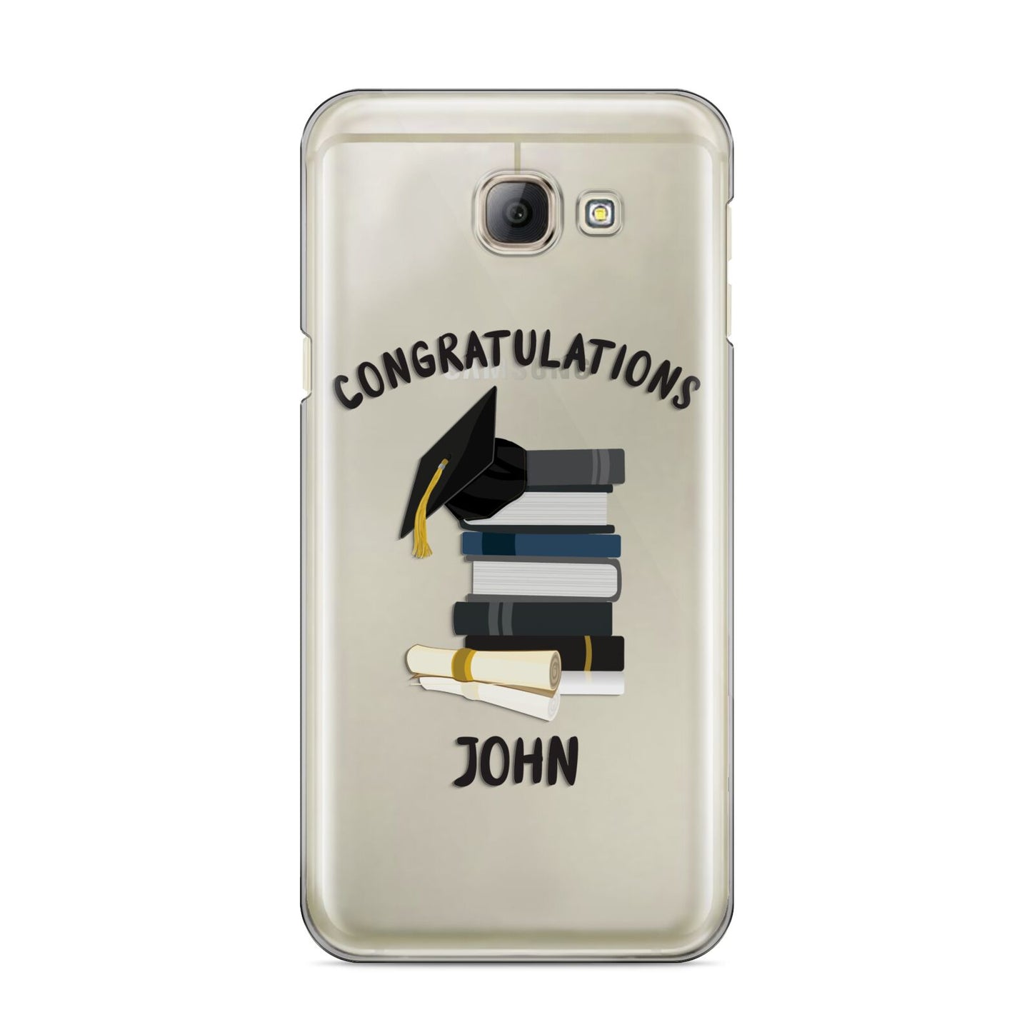 Congratulations Graduate Samsung Galaxy A8 2016 Case