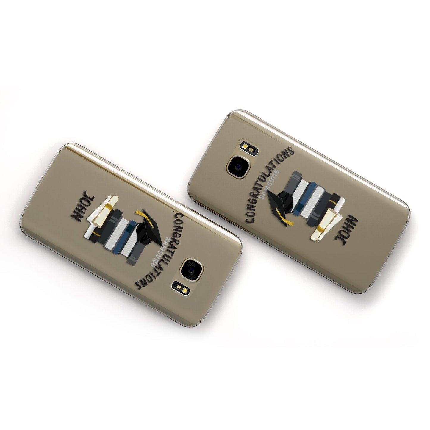 Congratulations Graduate Samsung Galaxy Case Flat Overview