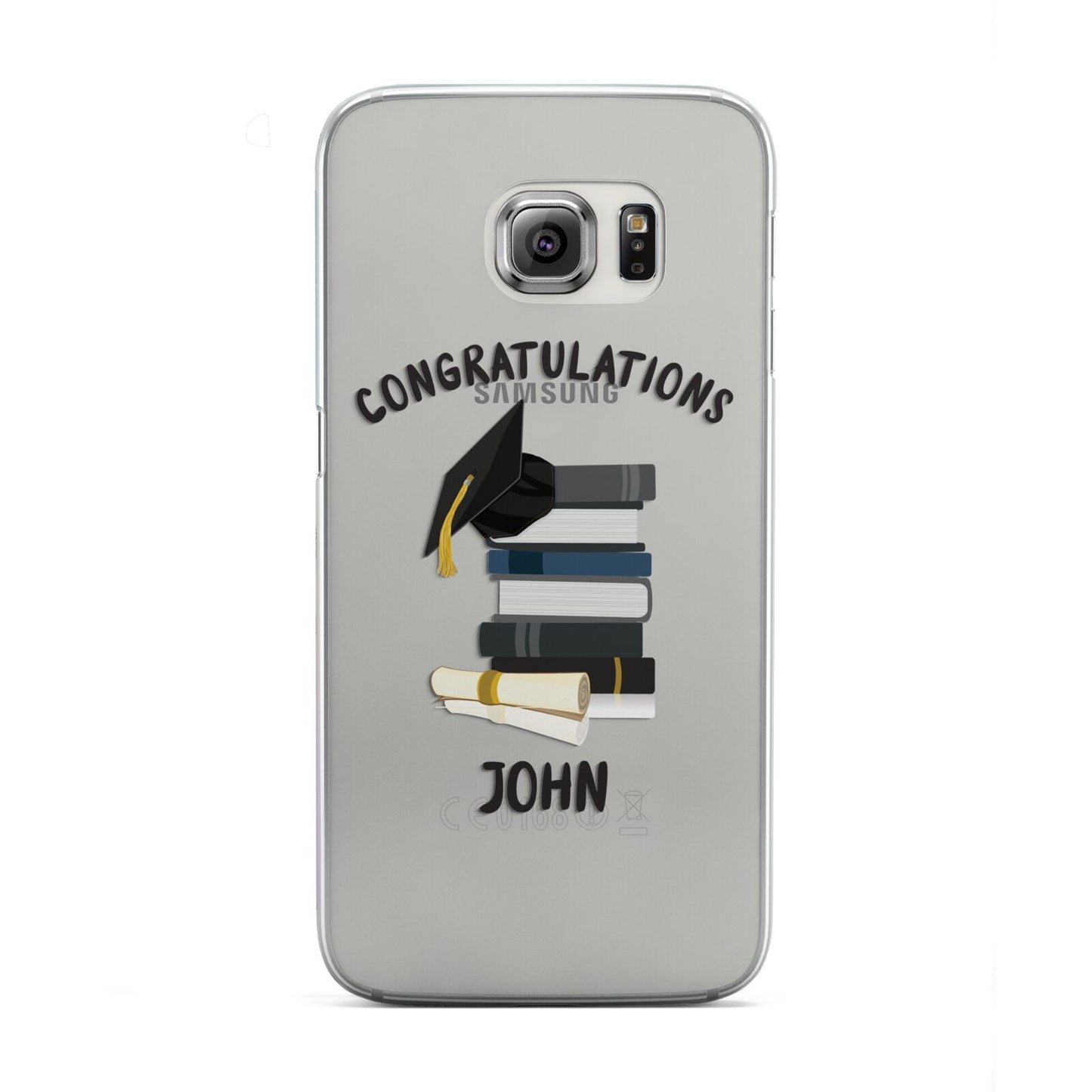 Congratulations Graduate Samsung Galaxy S6 Edge Case