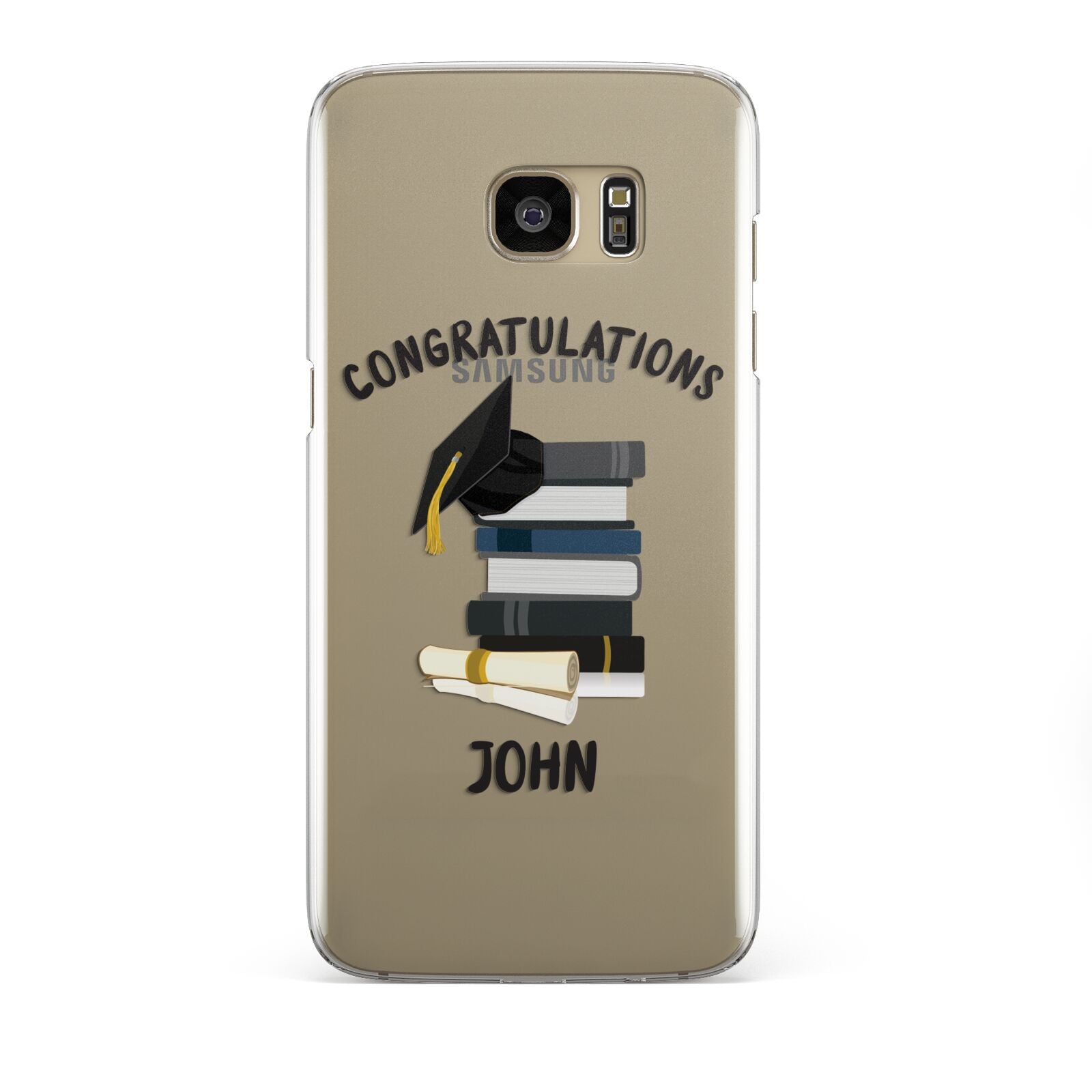Congratulations Graduate Samsung Galaxy S7 Edge Case