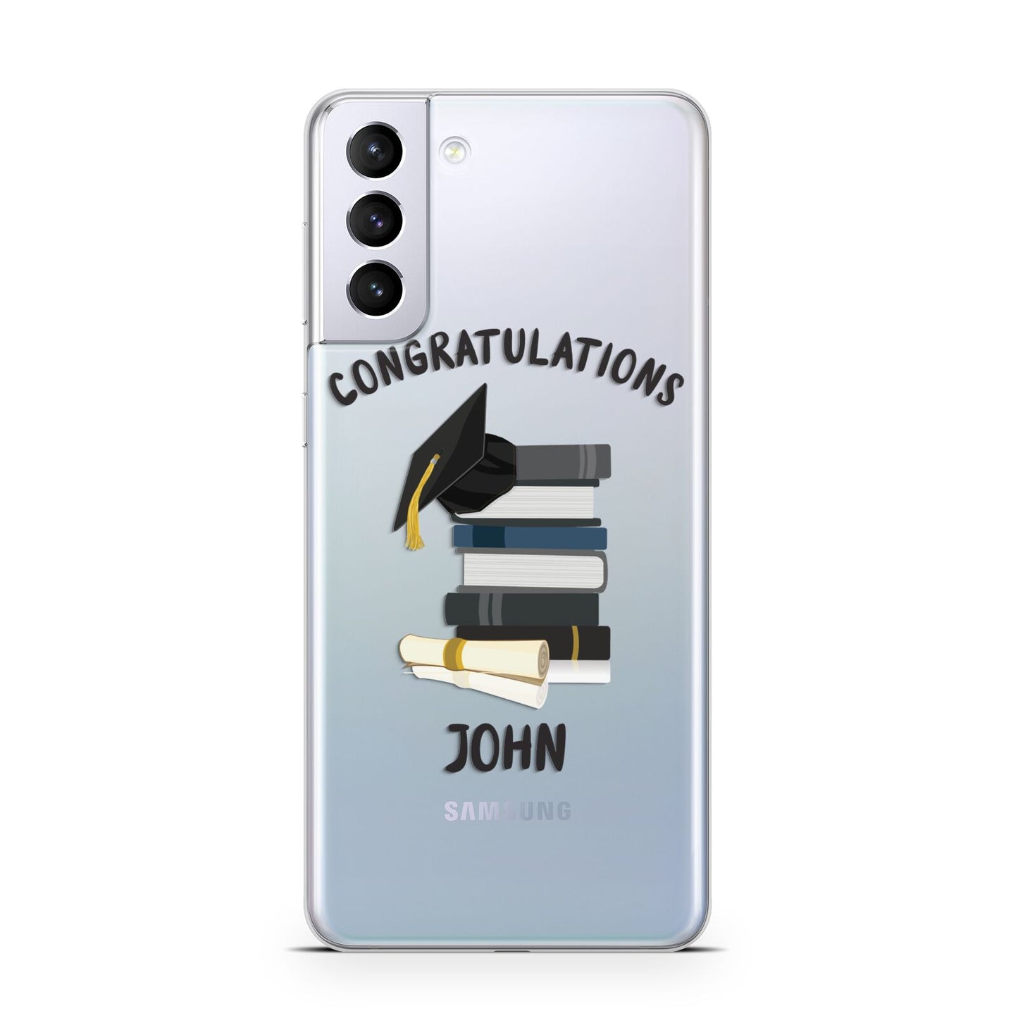 Congratulations Graduate Samsung S21 Plus Phone Case