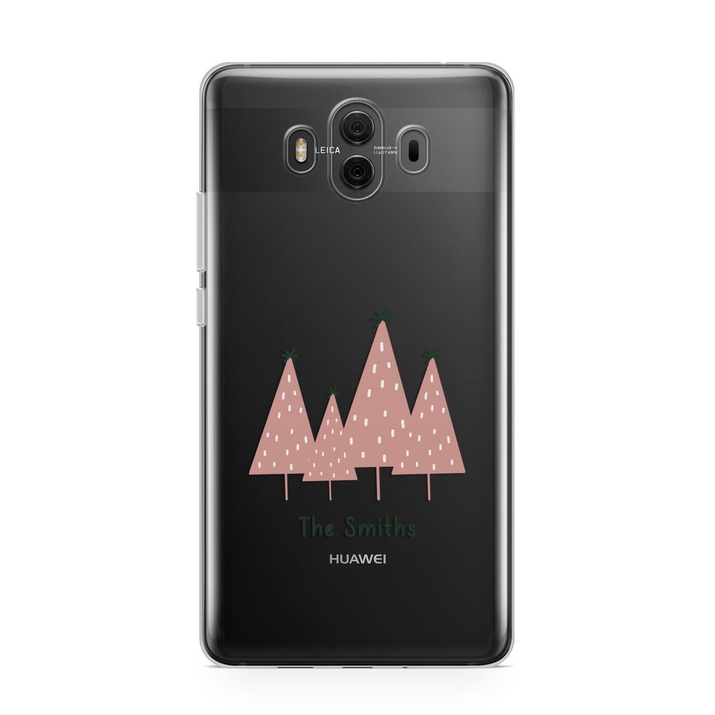 Contemporary Christmas Personalised Huawei Mate 10 Protective Phone Case