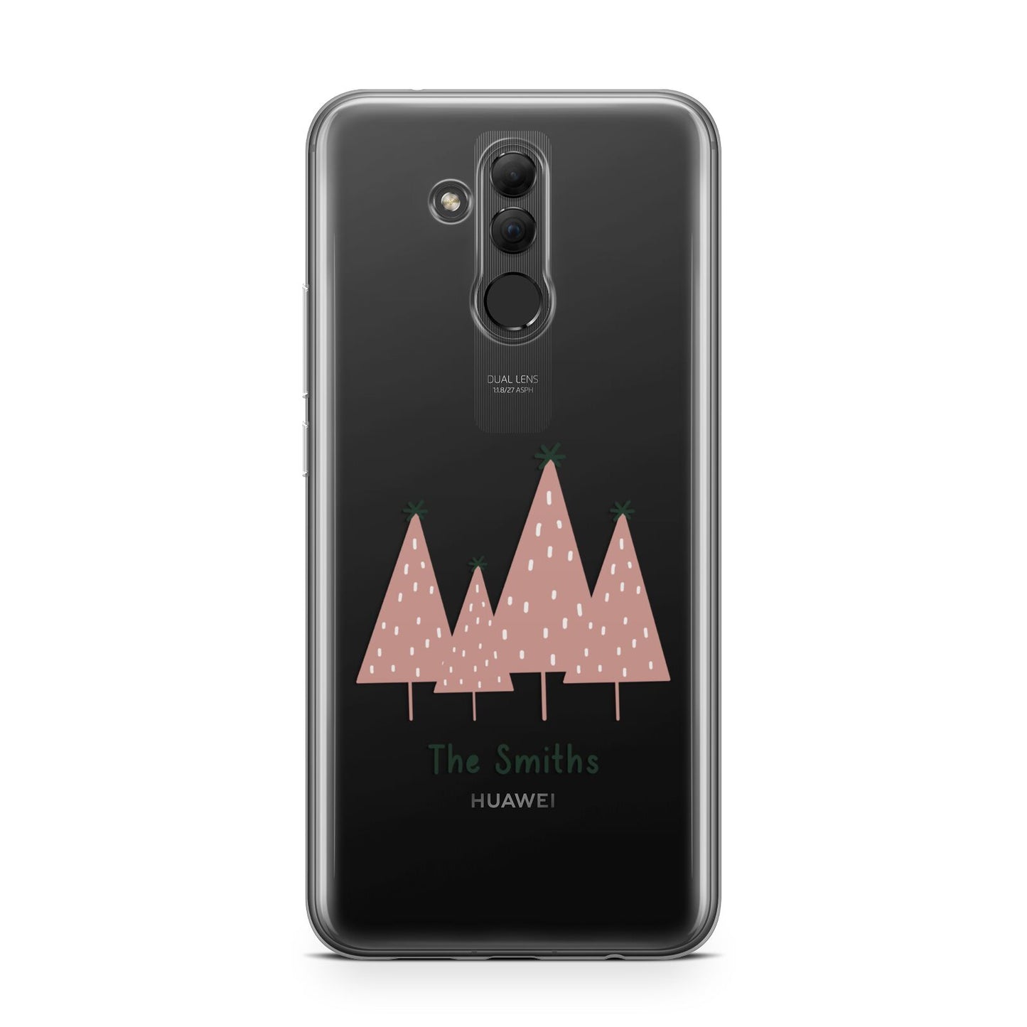 Contemporary Christmas Personalised Huawei Mate 20 Lite