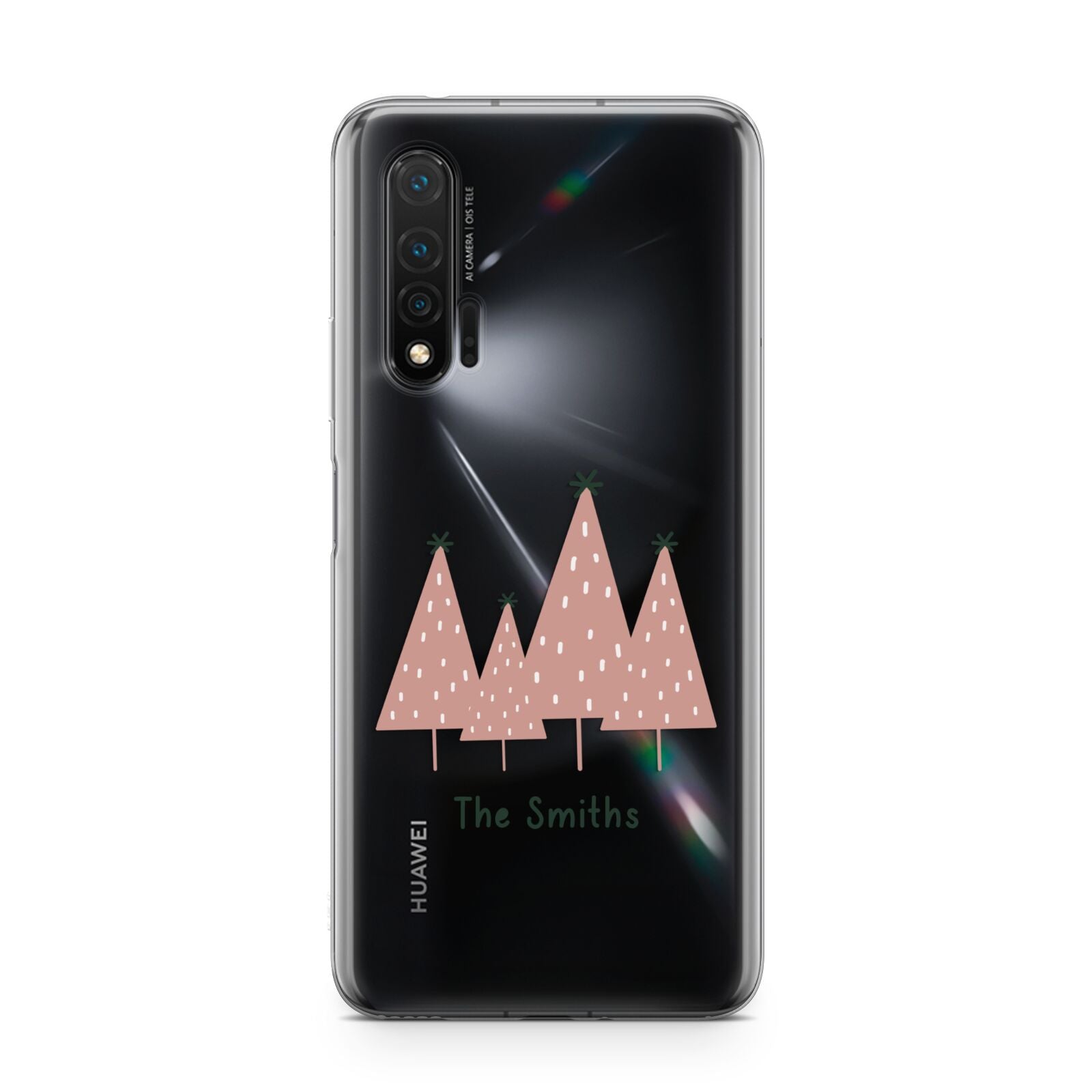 Contemporary Christmas Personalised Huawei Nova 6 Phone Case