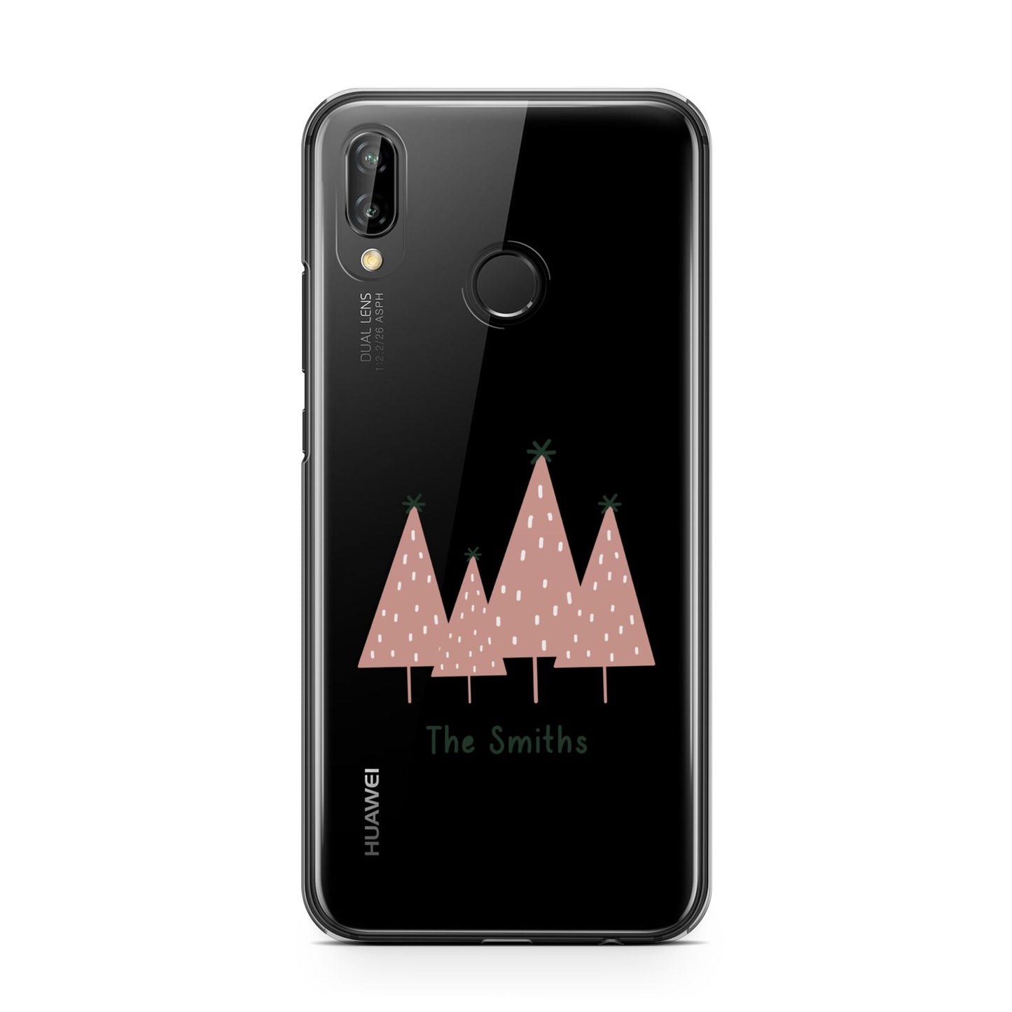 Contemporary Christmas Personalised Huawei P20 Lite Phone Case