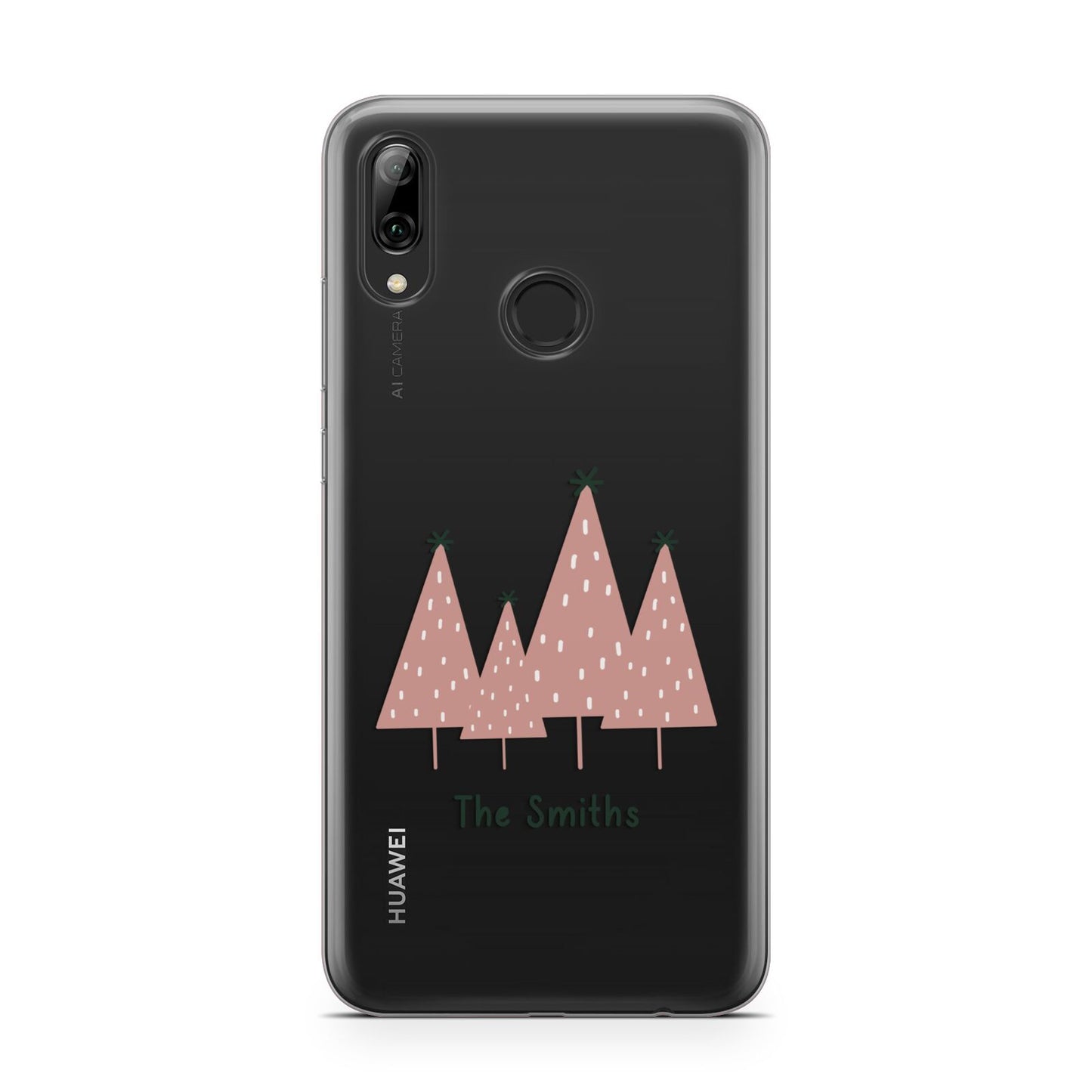 Contemporary Christmas Personalised Huawei Y7 2019